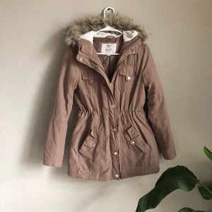 Tan Guess coat